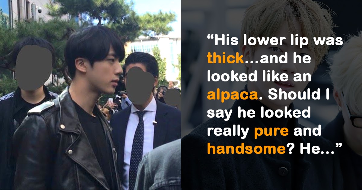 Des Coréens révèlent à quoi ressemble Jin de BTS dans la vraie vie après l’avoir rencontré